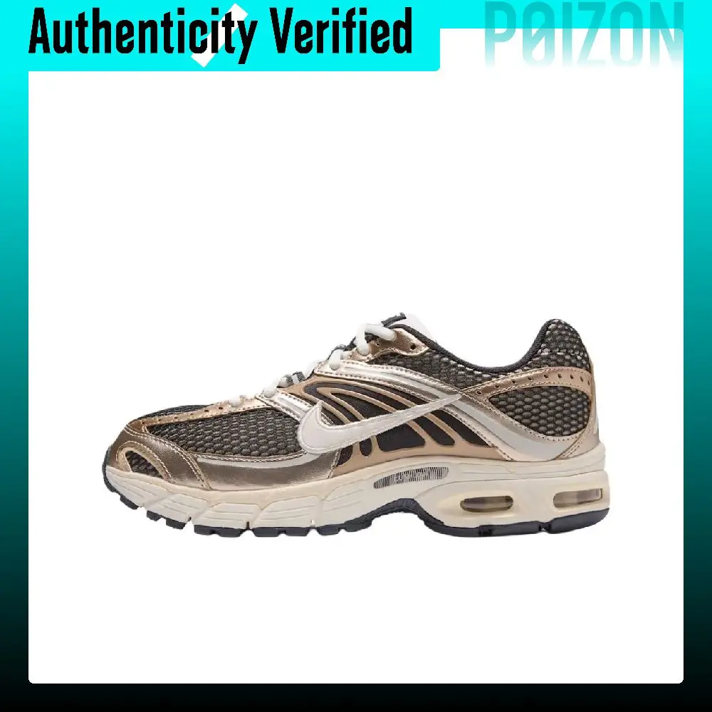 Nike Air Max Moto 2K Support Low-top Running Shoes Women's Beige Black HQ2056-117