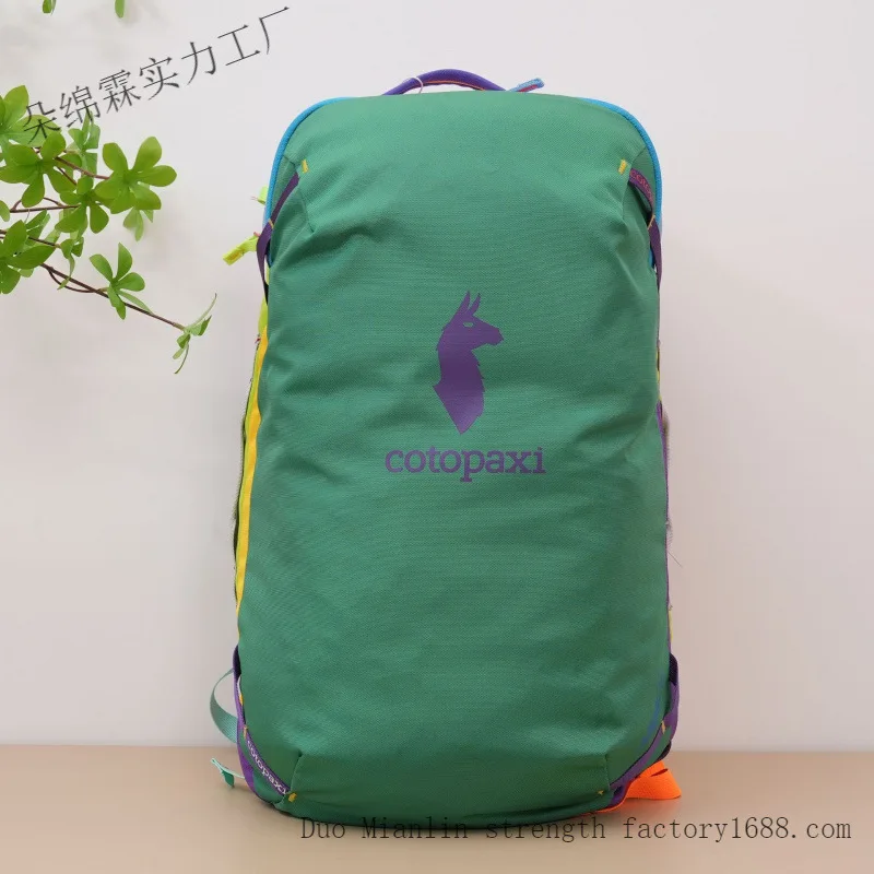 Waterproof Color Block Backpack Men Women Large Capacity Travel Bag Outdoor Hiking Backpack Lightweight School Bookbag Laptop Daypack 2026 view 4