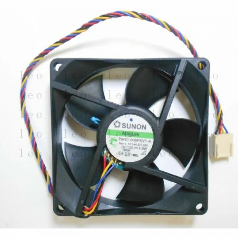 FF  PMD1208PKV1-A DC12V 4.8W 80x80x20mm 4 Pin  /CPU     / #WD10*