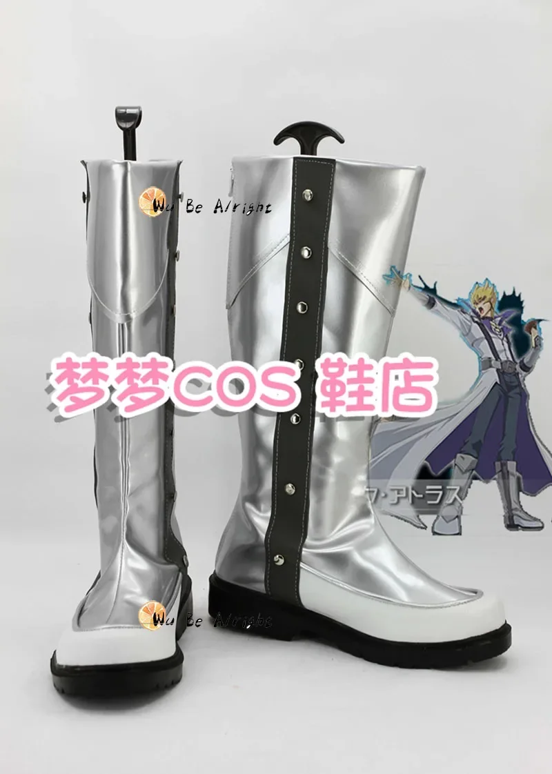 

ARC-V Jack Atlas Cosplay Boots Anime Shoes Custom Made Halloween Carnival Accessories