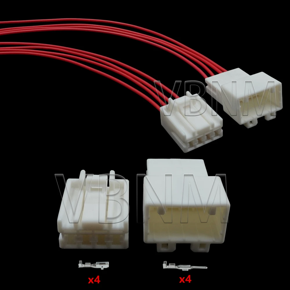4 Pin 936238-1 936227-1 Car Reading Light Wire Harness Socket For Tyco Chevrolet Camaro Auto Accessories
