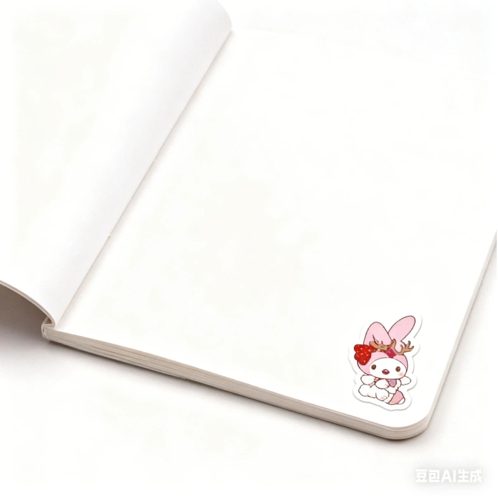 50 szt. Świątecznych naklejek dekoracyjnych Sanrio Hello Kitty, naklejki DIY na lodówki, notatniki i artykuły papiernicze