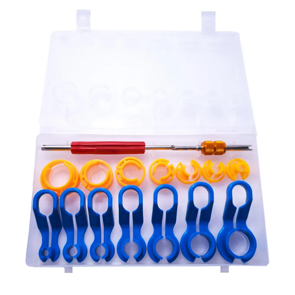 

New Air Conditioner Pipe Removal Air Conditioner Pipe Disassembly 7 Piece Set Removal Tool Clip Car Air Conditioner Repair