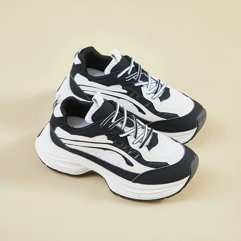 

New Small Height Shoes Spring and Autumn Leisure Sports Small White Shoes Thick Soled Women's Casual Shoes