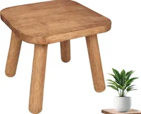 Multifunctional Solid Wood Stool Stackable Design Indoor Living Room Dining Seat Bench 4