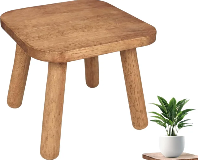 Multifunctional Solid Wood Stool Stackable Design Indoor Living Room Dining Seat Bench 4 Multifunctional Solid Wood Stool Stackable Design Indoor Living Room Dining Seat Bench 4