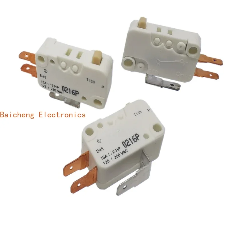 10PCS D45 large micro switch button switch 15A reset limit travel switch