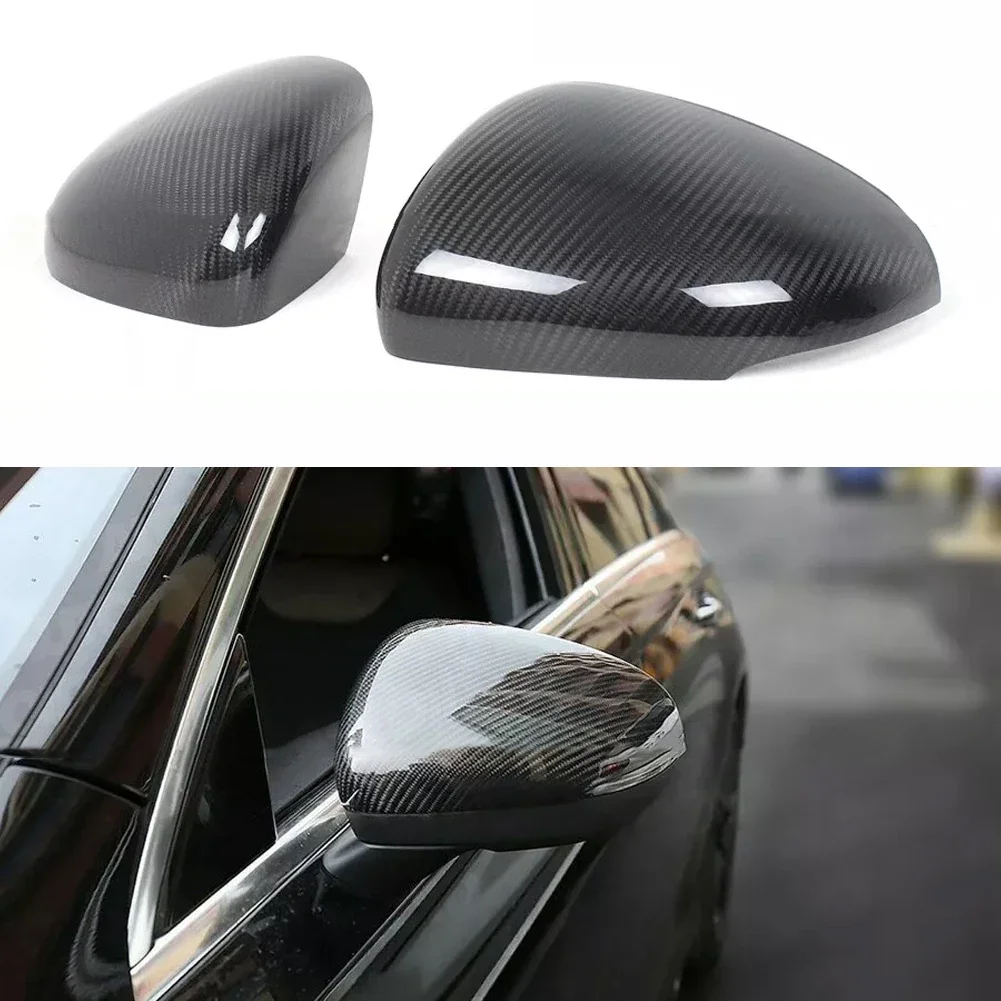 

Easy Installation Cap Carbon Fiber Mirror Cap ABS Material Daily Wear Resistance Enhanced Visibility For 2019-2022 Models