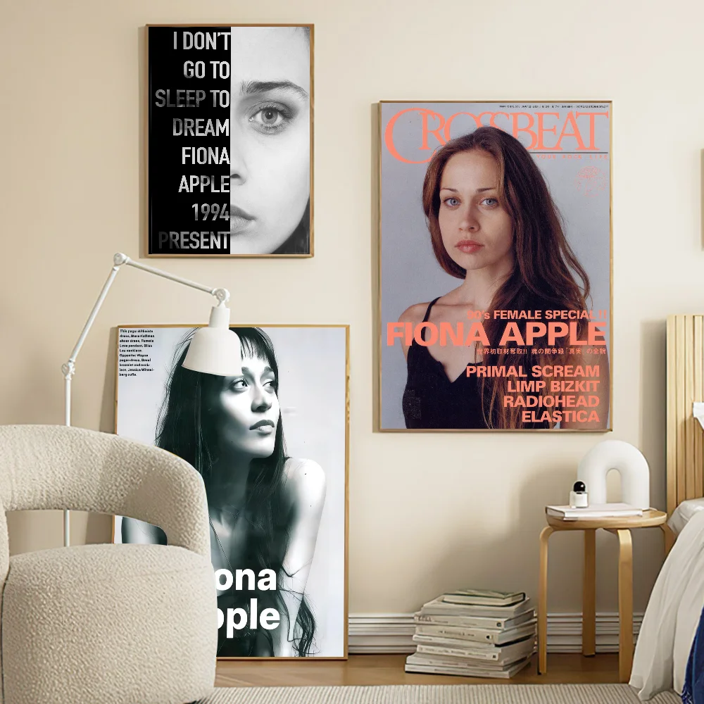 F-Fiona A-Apple Classic Movie Posters Vintage Room Bar Cafe Decor Nordic Home Decor