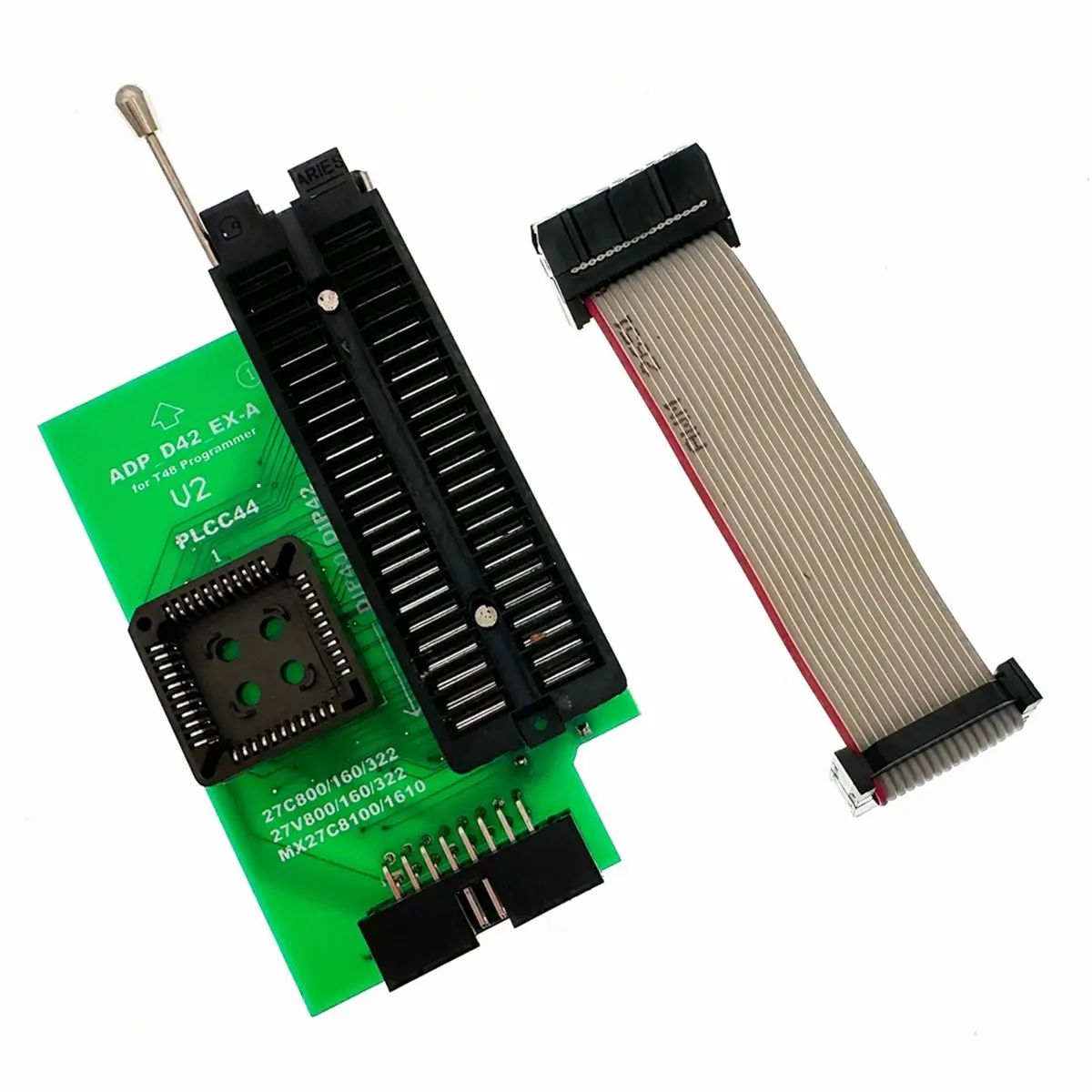 Y574A*☀▃Upgraded ADP_D42_EX-A V2 Adapter for T48 Programmer for DIP42 Test Socket MX27C800/4100/160/322