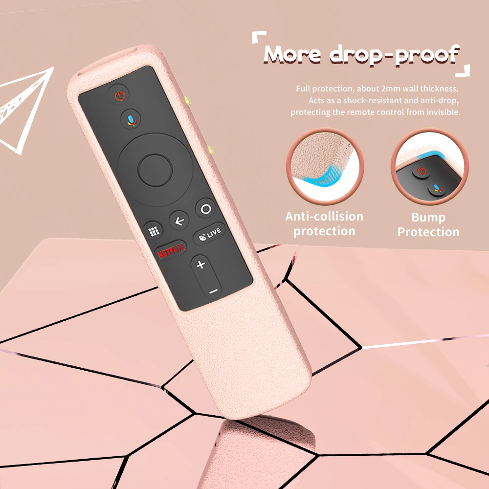 Pokrowiec na Xiaomi Mi Box S Redmi TV Stick 1080P 4A 4X 4 S silikonowy pilot pokrywa Shell Protector