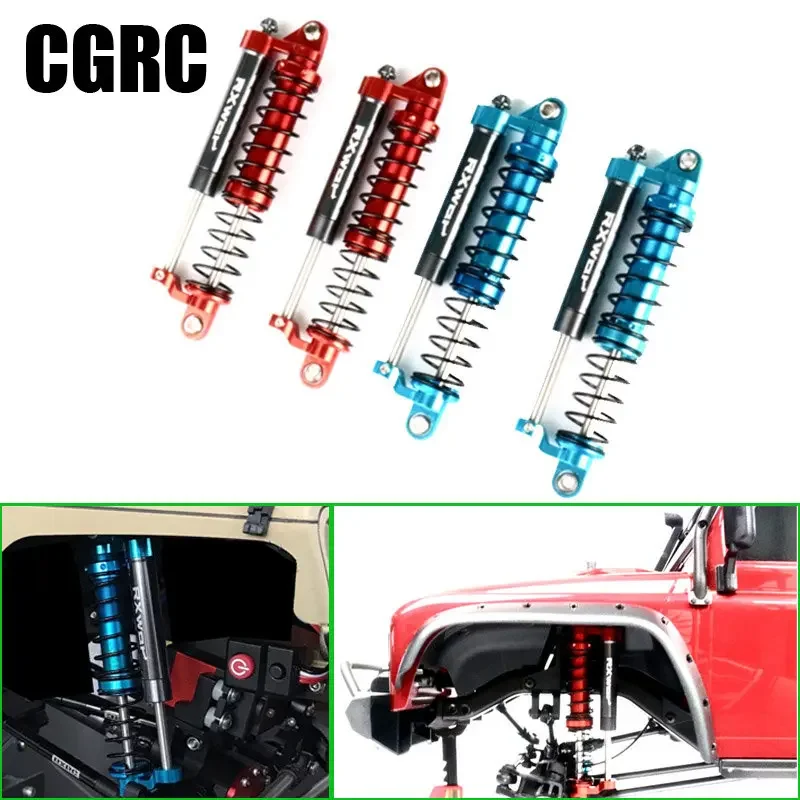 Podwójne ujemne ciśnienie oleju tłumienie metalowe zawieszenie amortyzatora do 1/10 zdalnie sterowany samochód gąsienicowy TRX4 TRX6 G63 AXIAL SCX10 AX103007