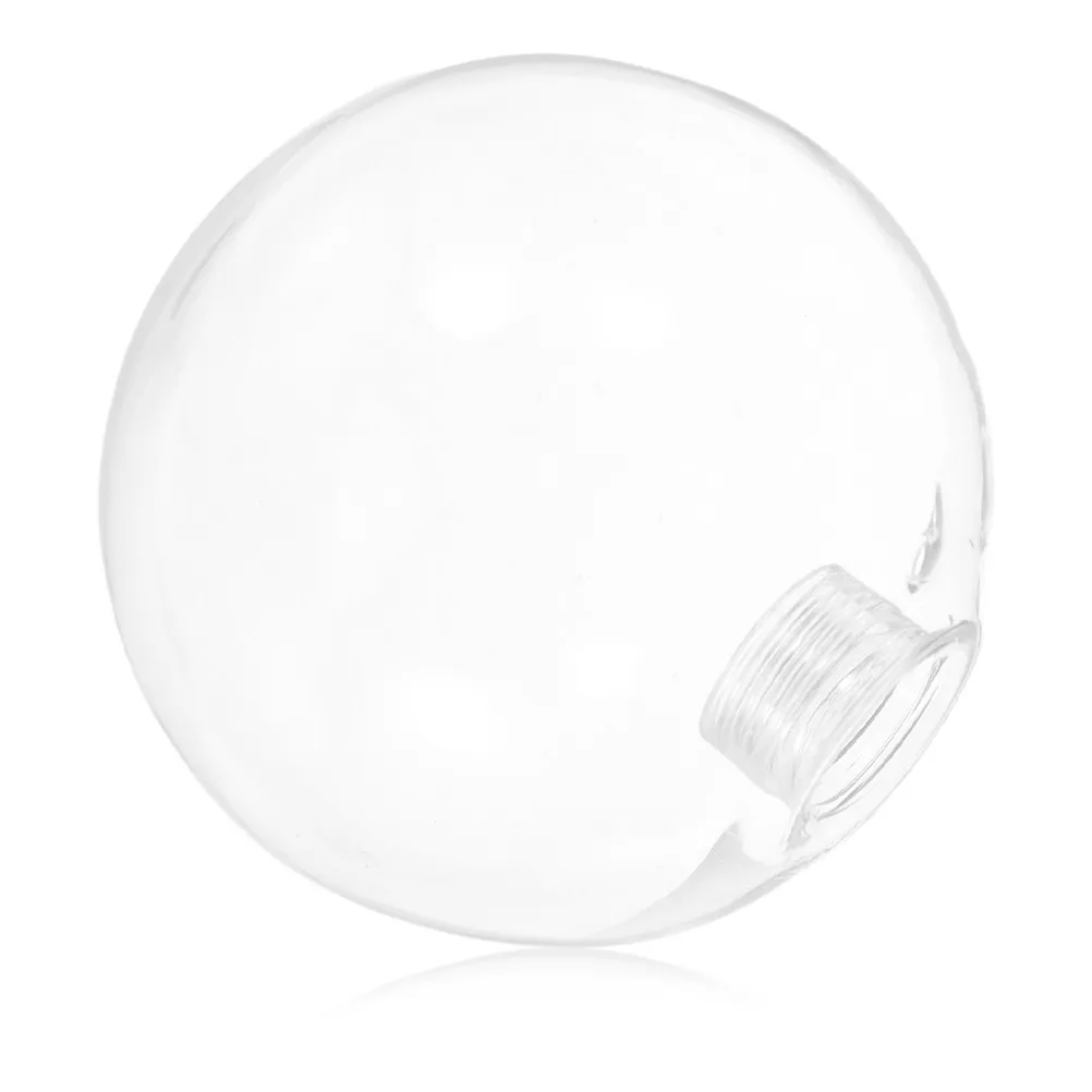 2Pcs Round Glass Globe Lamp Shade Replacement Clear Glass Shade for G9 Base Ceiling Dining Room Bedroom Lamp Fixture Soft