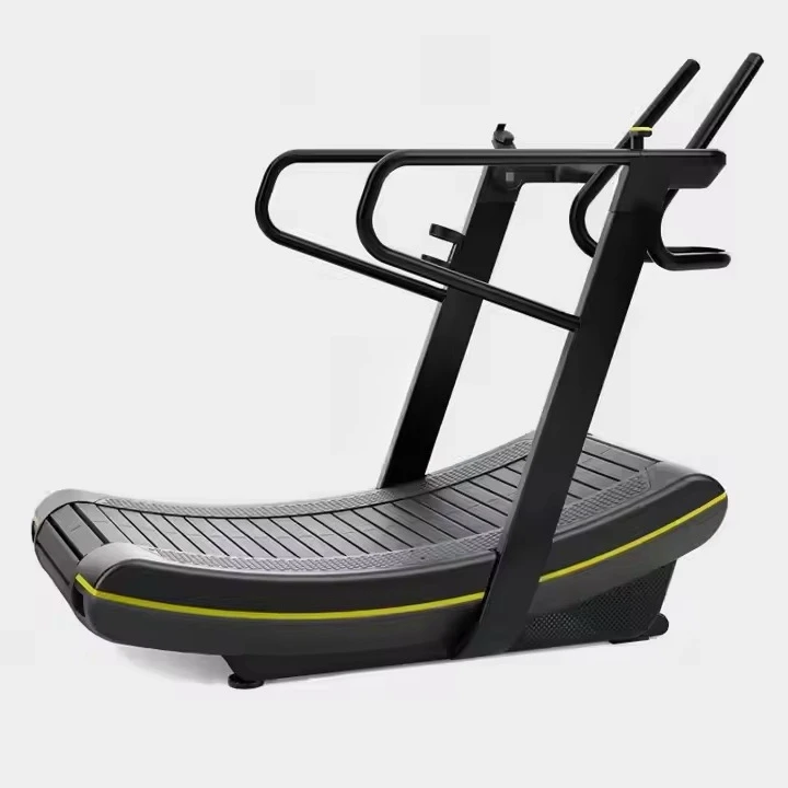 

Gym Fitness Bending Air Treadmill Material Motor Driven Machine Exercise Machinery