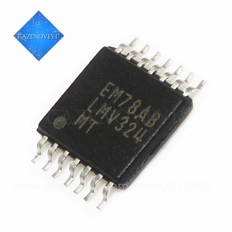 

(10 шт.) LM324-MT LMV324MT LMV324QPWR LMV324 Водонепроницаемый корпус