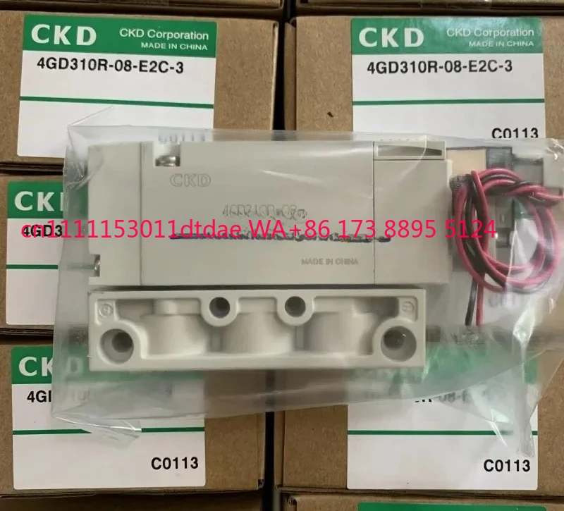 Original solenoid valve 4GD310R-08-E2C-3 old 4GA310-E2 brand new and genuine