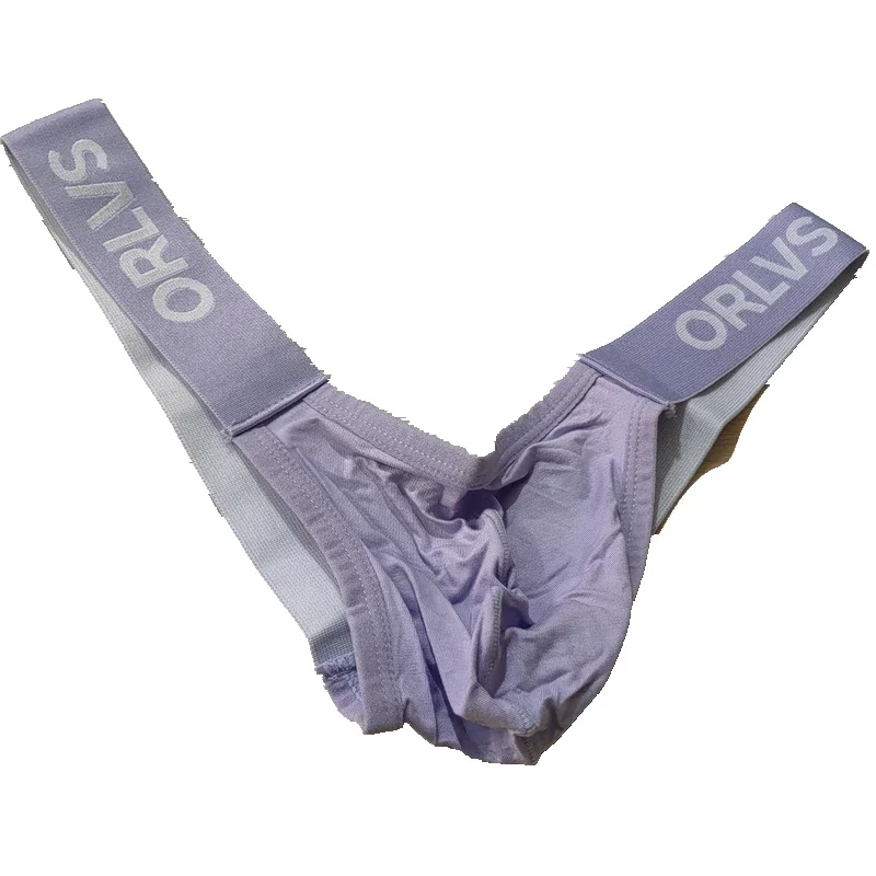 ORLVS low waist beltless thong modal close-fitting breathable hip lift double thong men OR6207