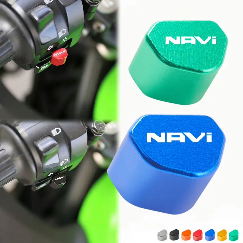 

Mototcycle CNC Switch Button Turn Signal Switch Key cap For HONDA DREAMWING Navi 110 Navi110