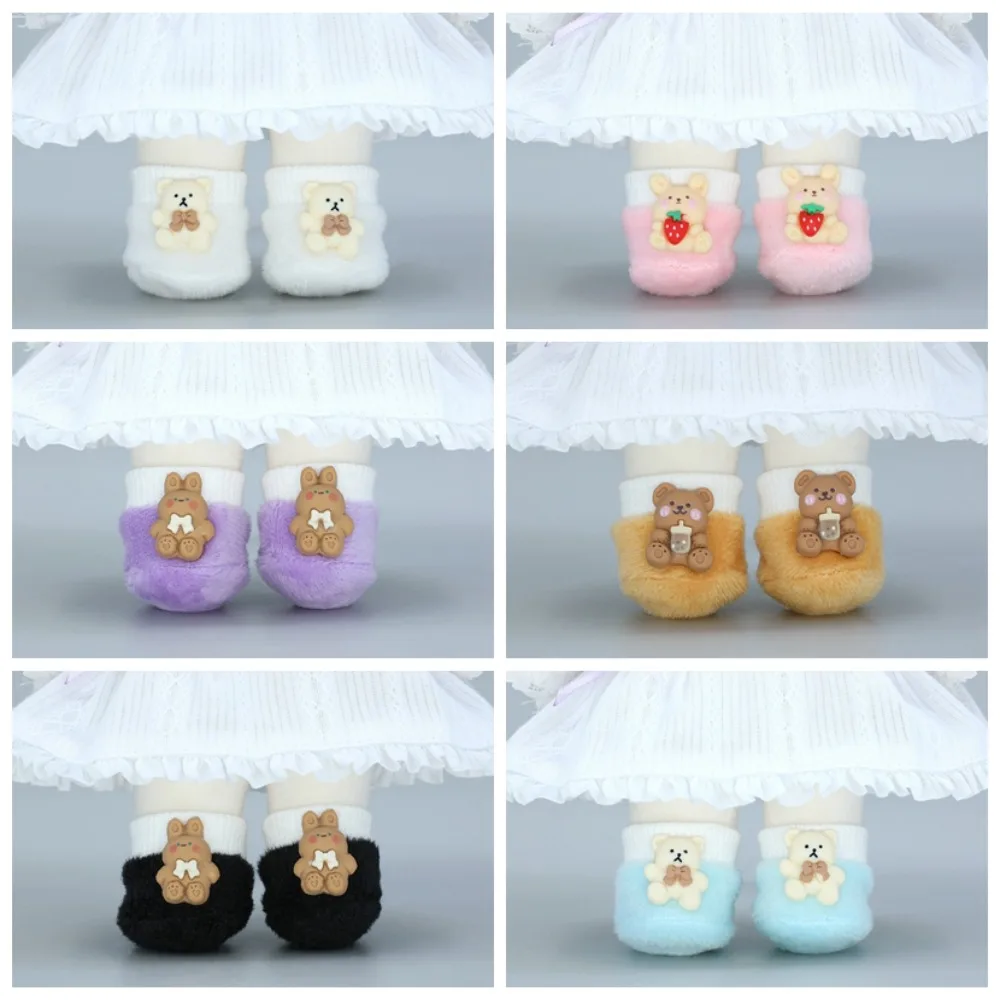 

1/12 Dolls 20cm Soft Doll Shoes Soft Rabbit Idol Dolls Plush Shoes Doll Shoes Multiple Colors 20cm Dolls Plush Shoes Kids Toys