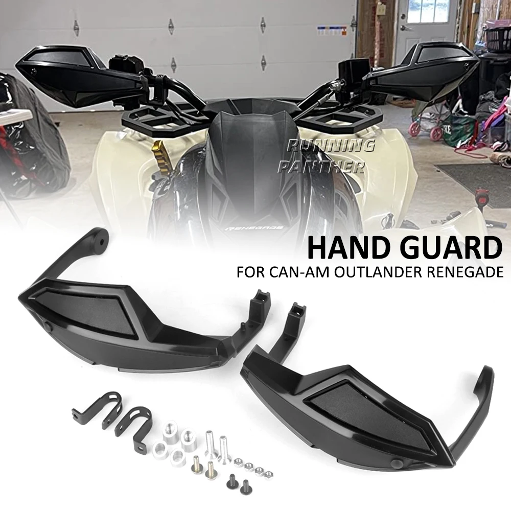 

For Can-Am Outlander 450 500 650 800 1000 Renegade DS G2 G2L G2S ATV Hand Guard Wind Deflector Handguard Handlebar Protector Kit