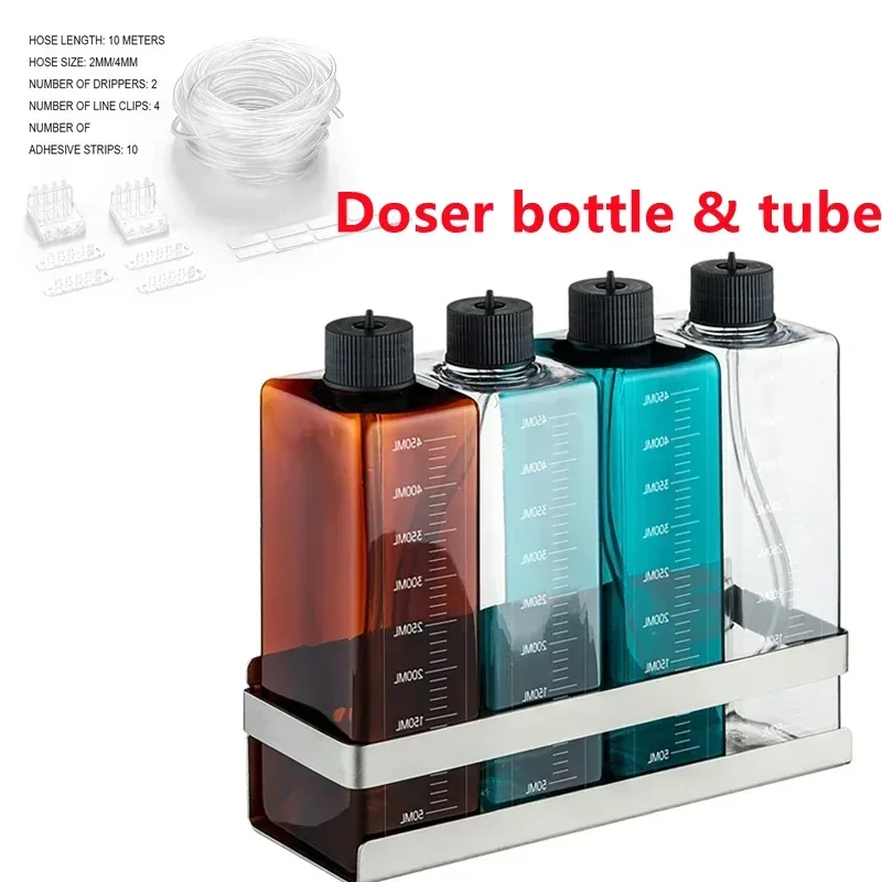 NONE Aquarium-Dosierpumpe, Flüssigkeitsbehälter, Dosierflasche, Bürette, Süßwasser, Meerwasser, Aquarien, passend für Titrationspumpe 6
