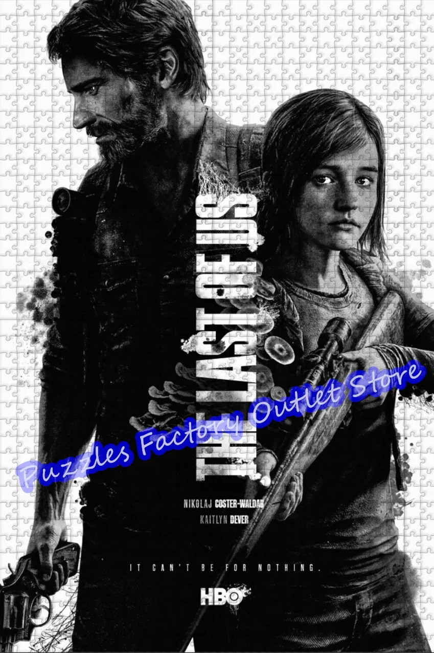 The Last of Us Anime Print Puzzle 300/500/1000 Pieces Game Video Jigsaw Puzzle for Adult Educational Decompressed Toys Gifts