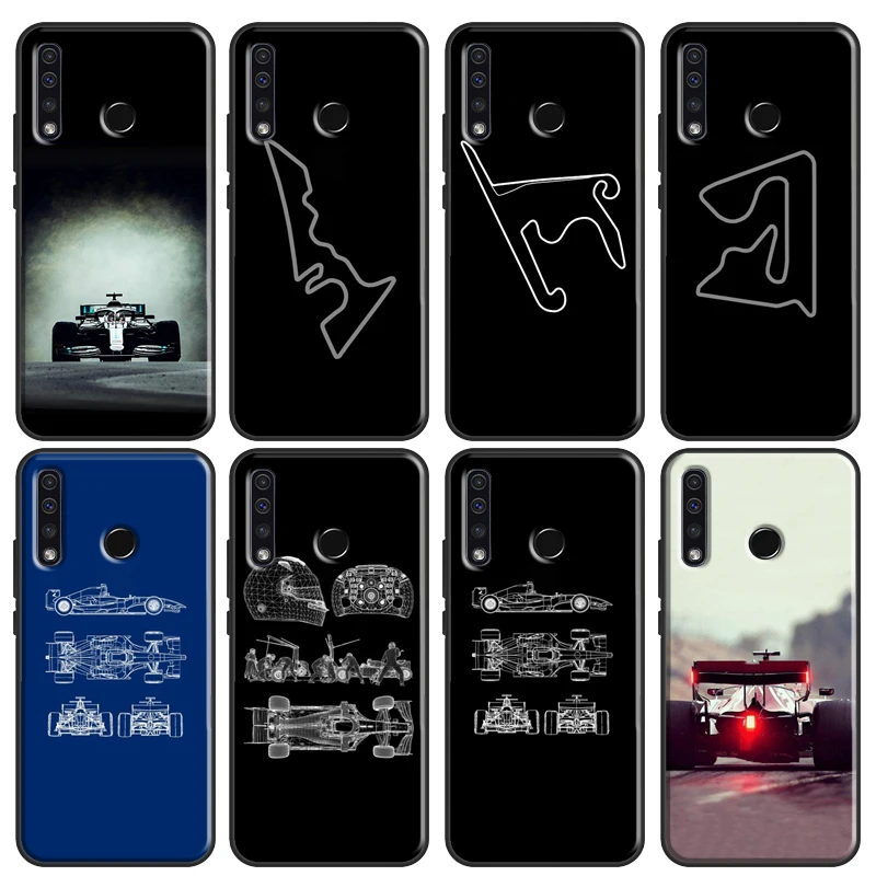 Formula 1 Circuit Racing Car Soft For Huawei Honor 7C 4C 6C 7A Pro 8 9 10 20 10X Lite 8A 9A 8S 7S 6X 9X 8X 10i Case