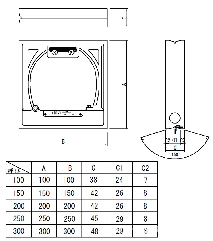 RSK Niigata Riken General Function Precision Square Level 541