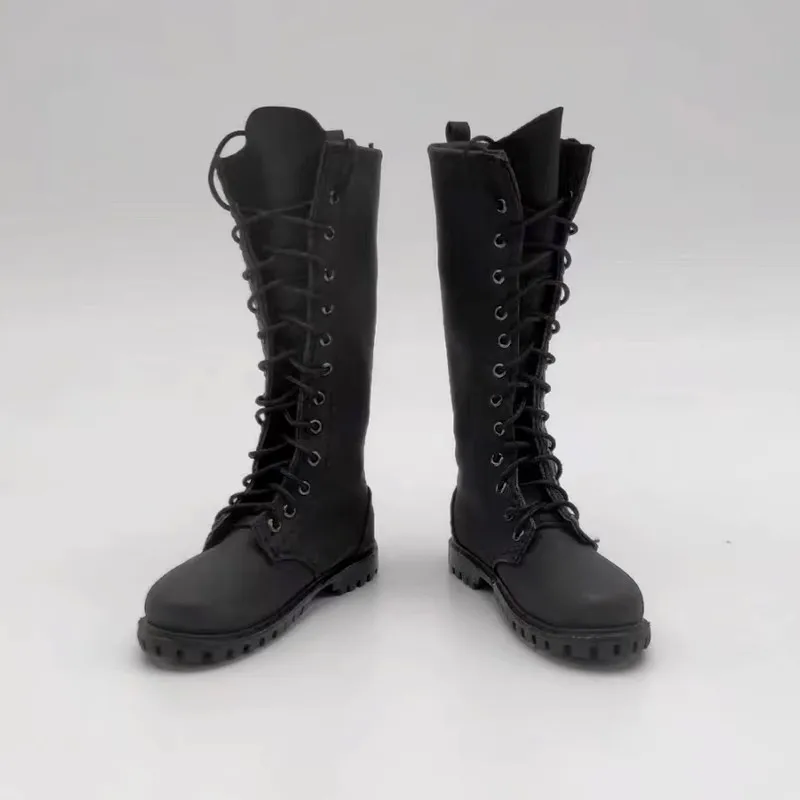 1/6 Soldier Clothing Accessories Long Boots Knight Shoes High Quality Model Toy For 12'' Action Figure Body In Stock