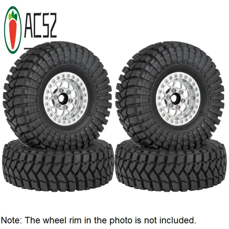 

AC52-4PCS 110 мм 1,9 резиновая шина для 1/10 RC гусеничного автомобиля Traxxas TRX4 RC4WD D90 Axial SCX10 II III Redcat MST A