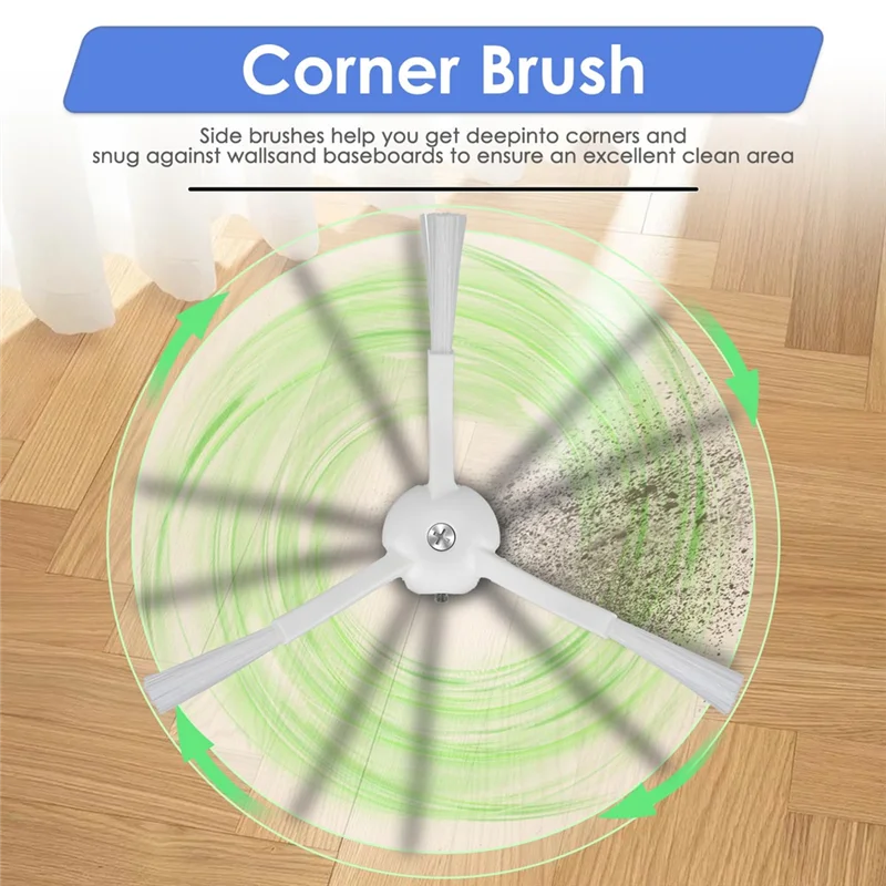 A44T Replacement Parts For Roborock Qrevo S,Qrevo Pro,Qrevo Maxv,Qrevo Plus Robot Vacuum,Roller Brush,Dust Bags,Filters,Mop