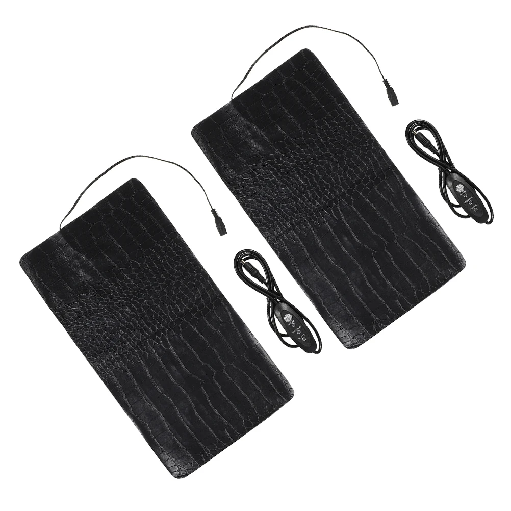 

2pcs Pet Heating Pad Usb Adjustable Temperature Waterproof Heat Mat For Cats Dogs Reptiles Small Animals Safe Portable Warm Bed