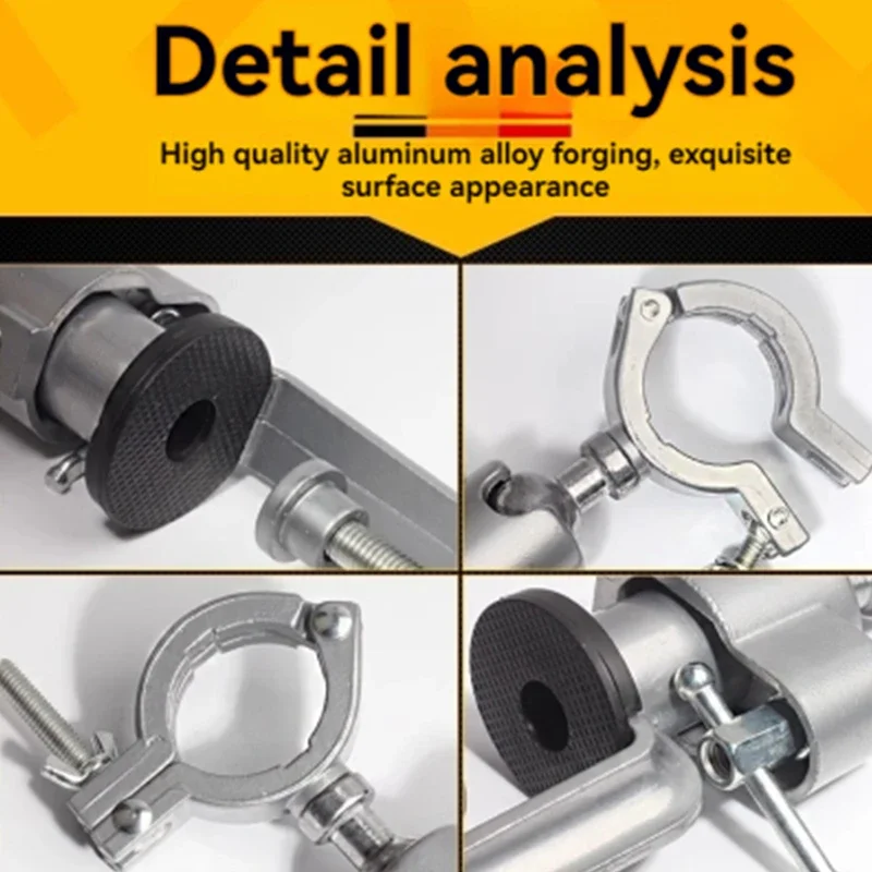 Electric Mill Support Universal Multi-function Rotary Fixed Support Aluminum Alloy Table Vice Universal Drill Support