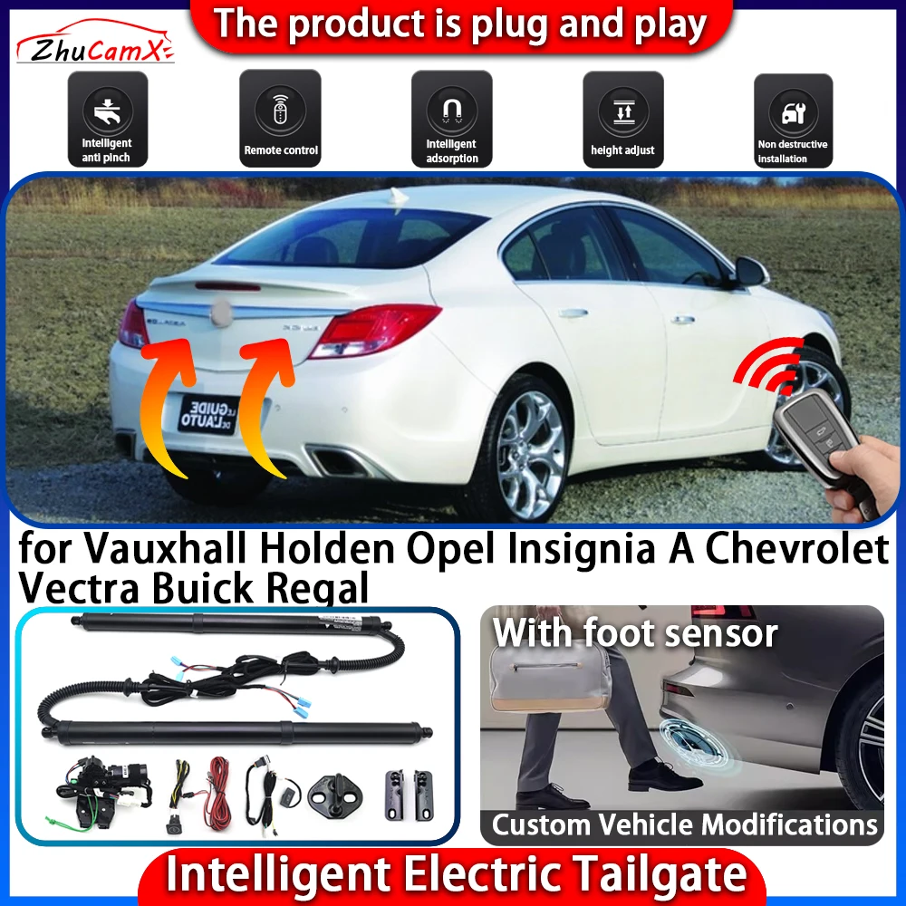 Smart Powered Tailgate System for Vauxhall Holden Opel Insignia A Chevrolet Vectra Buick Regal Automatic Intelligent Trunk Lift