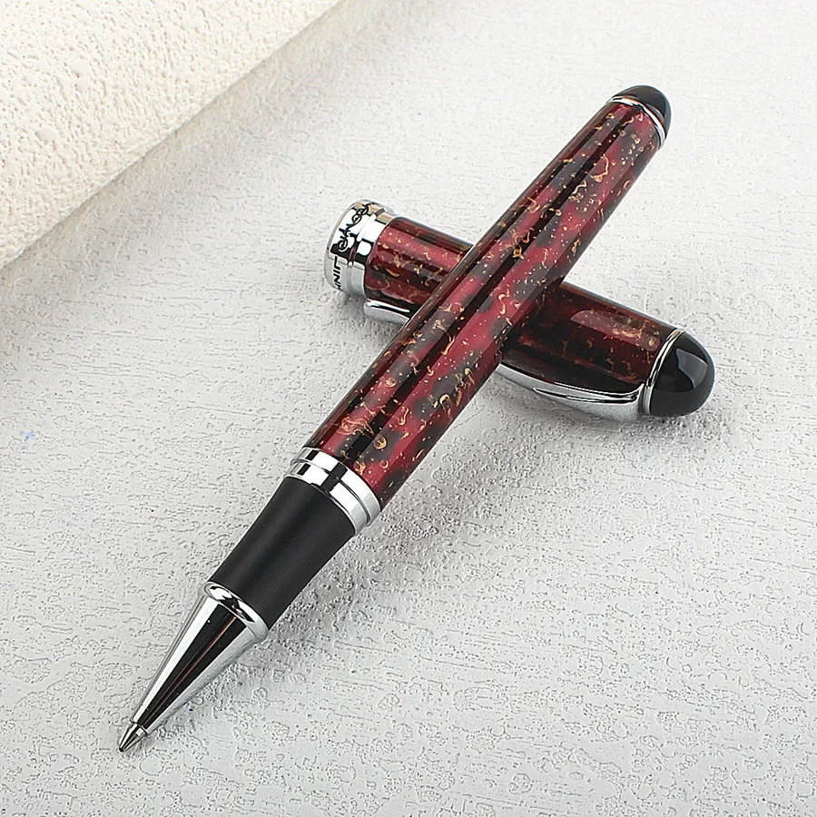 

Классическая роскошная шариковая ручка с чернилами, деловые чернила, средняя точка, 0,7 мм, гладкая металлическая шариковая ручка для письма, ручка для подписи