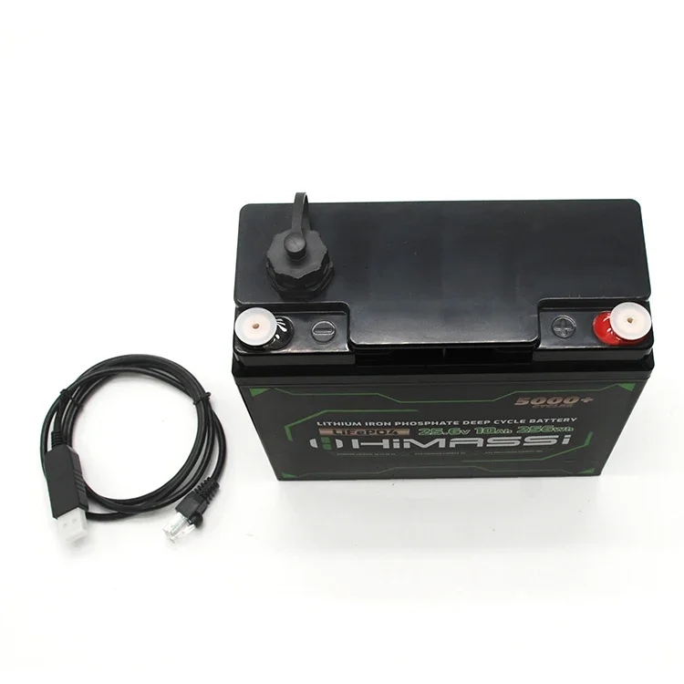 Factory Price 25.6V 24V 10Ah RS485 Battery 10A BMS 256Wh LiFePO4 Battery for CCTV Monitory Camera Robots Wheel chair