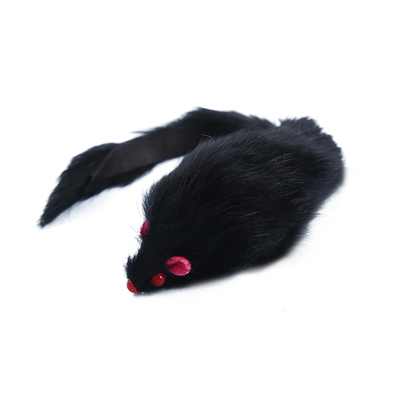 Cat toy Rabbit Hair mouse contains Rattonite bite resistant interactive play pet supplies