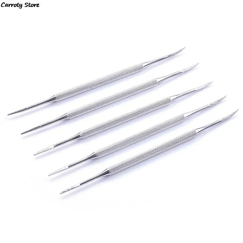 Double Ended Pedicure File Satin Edge Ingrown Toe Nail Lifter Onychomycosis Paronychia Podiatry Chiropod Stainless Steel