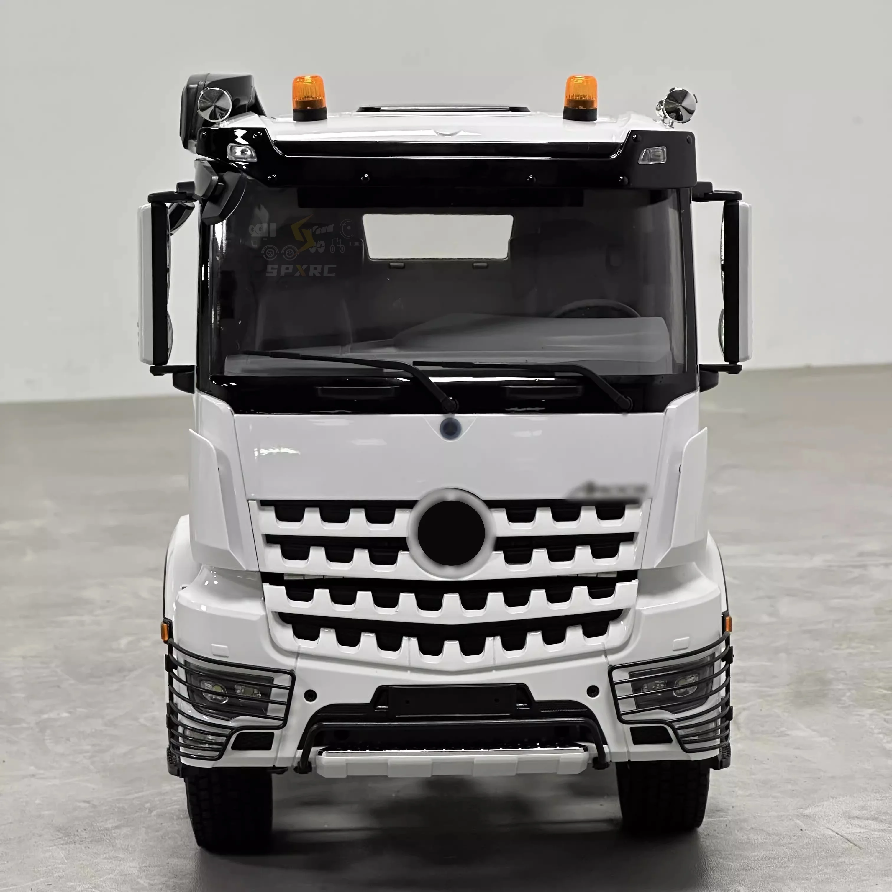 Trailer Tractor 3363 6x6 With Rotating Lights, Sound And Lighting Systems For Benz 1/14 Rc Engineering Remote Control Model image 4