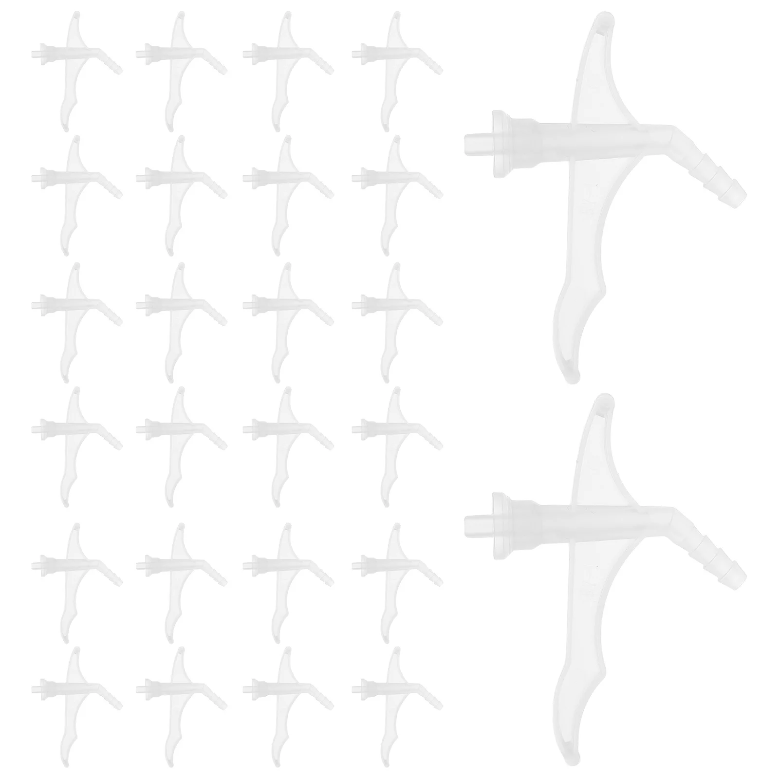 50 pcs Foam Nozzle Spray Applicator For Caulking Tubes Extended Foaming Hose Connector Replacement Sealant Tool Automotive