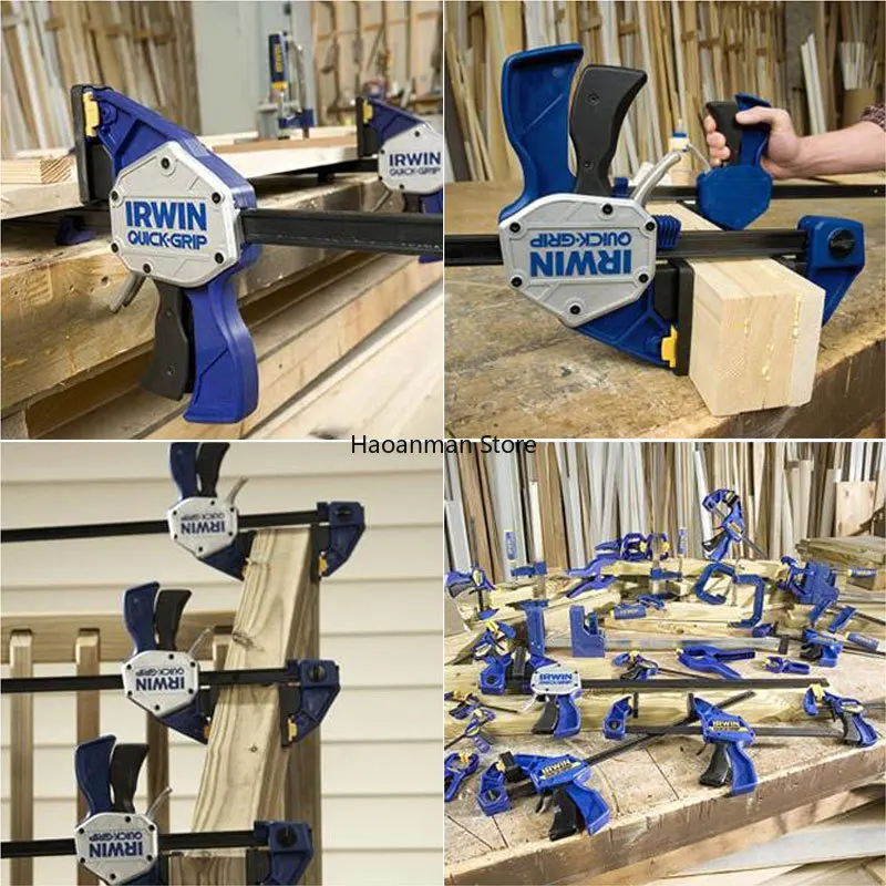 Carpentry Quick Clamp Strong Fixing Clip Puzzle Clamp Heavy Duty F Clamp Woodworking