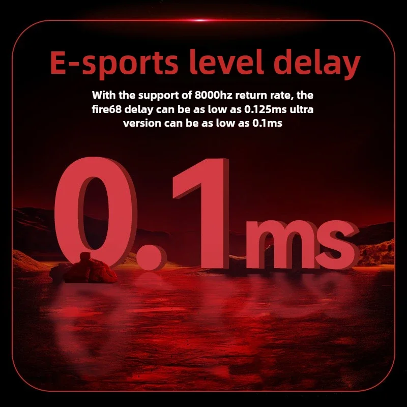 FGG MADLIONS FIRE68 لوحة مفاتيح ميكانيكية فائقة إصدار محدود للرياضات الإلكترونية مفتاح مخصص لوحة مفاتيح ألعاب مغناطيسية قابلة للتبديل السريع