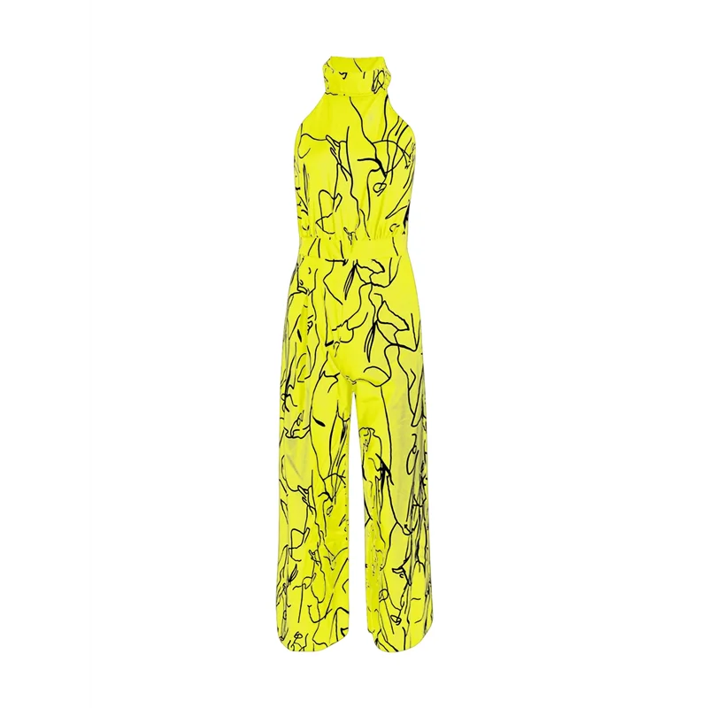 

ASDS-Слассические комбинезоны для женщин, вечерние, свадебные, для гостей, большие размеры, комбинезоны без рукавов, широкие длинные брюки