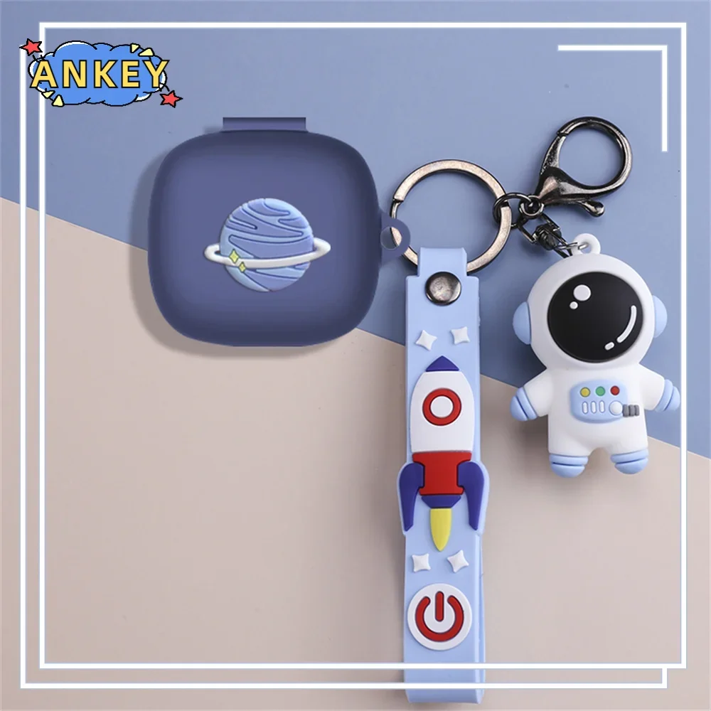for JBL Live Pro+ TWS Case Cute Cartoon Cover LivePro+ Earphone Wireless Headphone Box with Pendant image 5