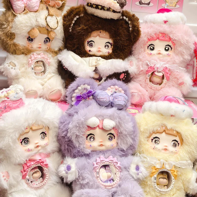 

New Nommi X Amlls Sweet Bite Series Blind Box Original Kawaii Cake Nommi V7 Vinyl Doll Anime Figure Mystery Box Toys Girls Gifts