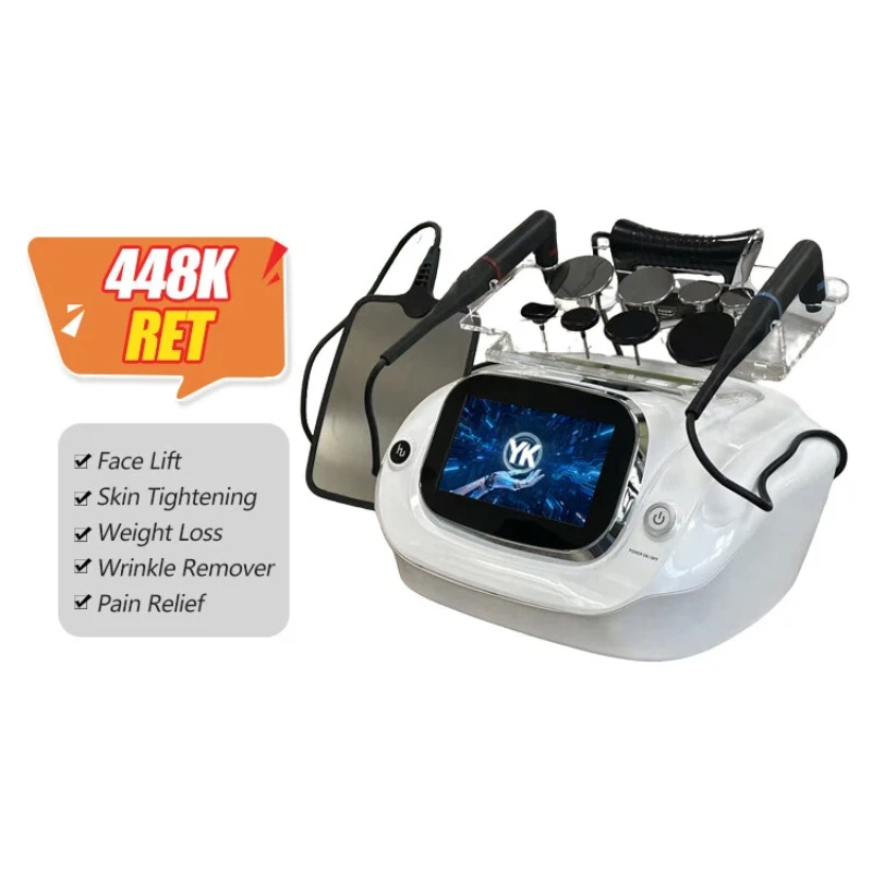 448 KHZ INDIBA Upgraded Version Technological Advancements Tecar Therapy Machine Slimming Pain Relief Rejuvenation