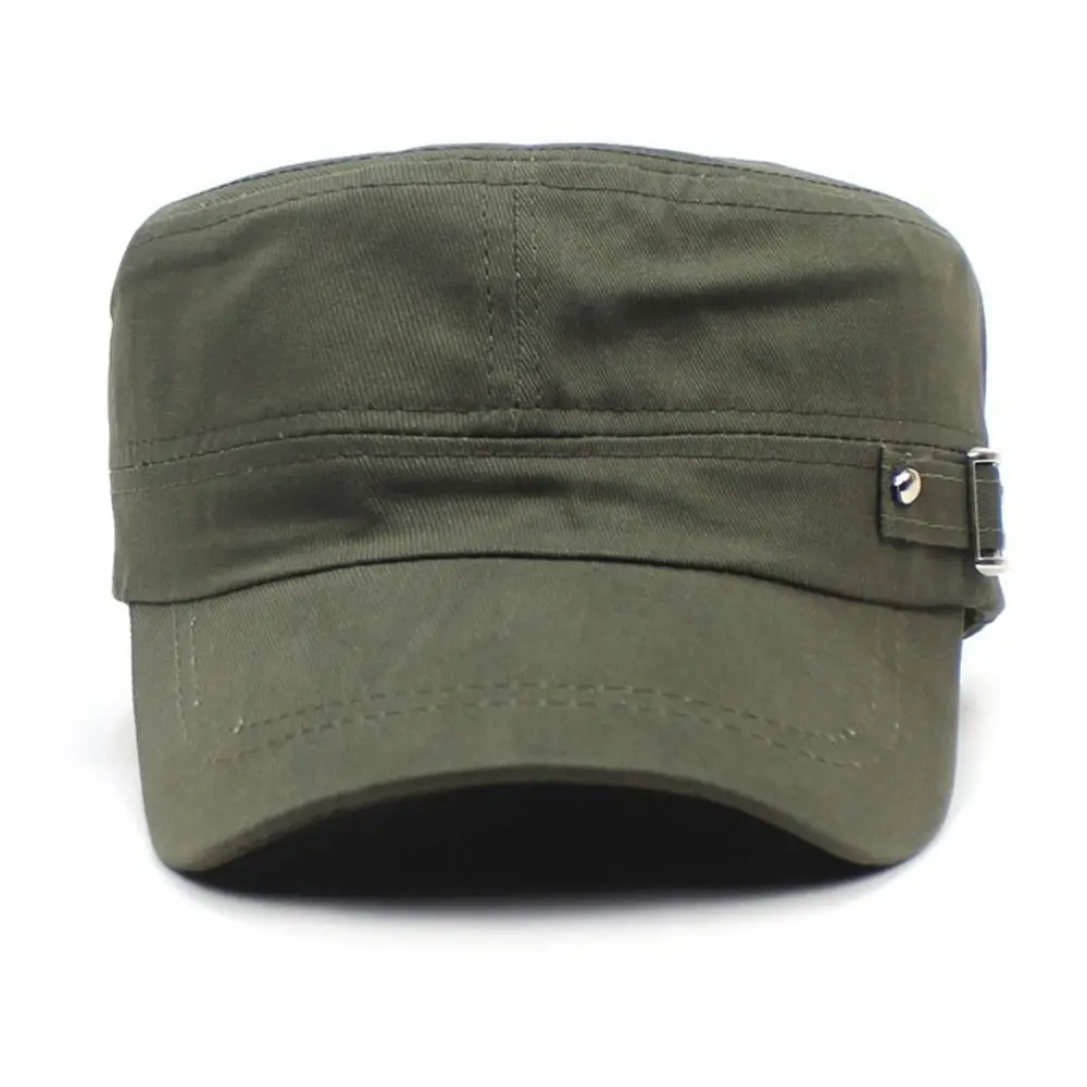 Korean Warm Grandpa hat Visor Hat Peaked Cap Pure Color Sunscreen Sports Hat Flat Top Cap Women Cap Men Cap