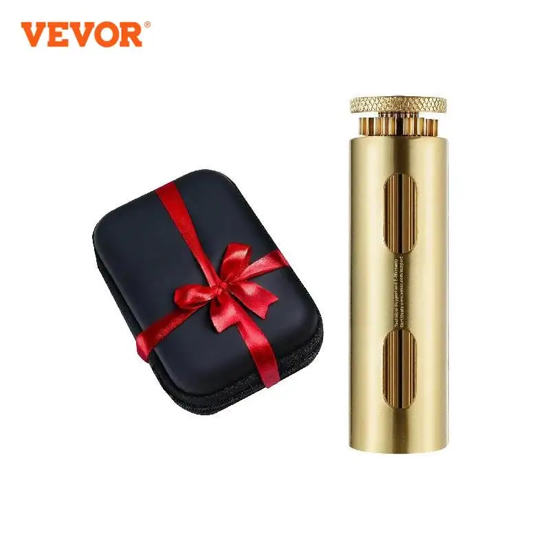 

VEVOR Cigarette Rolling Machine Solid Brass Manual Tobacco Rolling Machine Vintage & Luxurious Gift for Father's Day Birthday