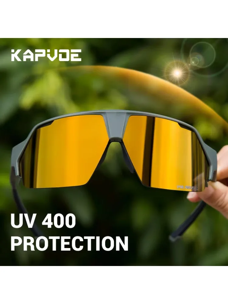 AliExpress kapvoe Kapvoe Polarized Sports Sunglasses Cycling Glasses UV400 Lightweight Running Driving Hiking Outdoor Eyewear Men Women Sunglasses