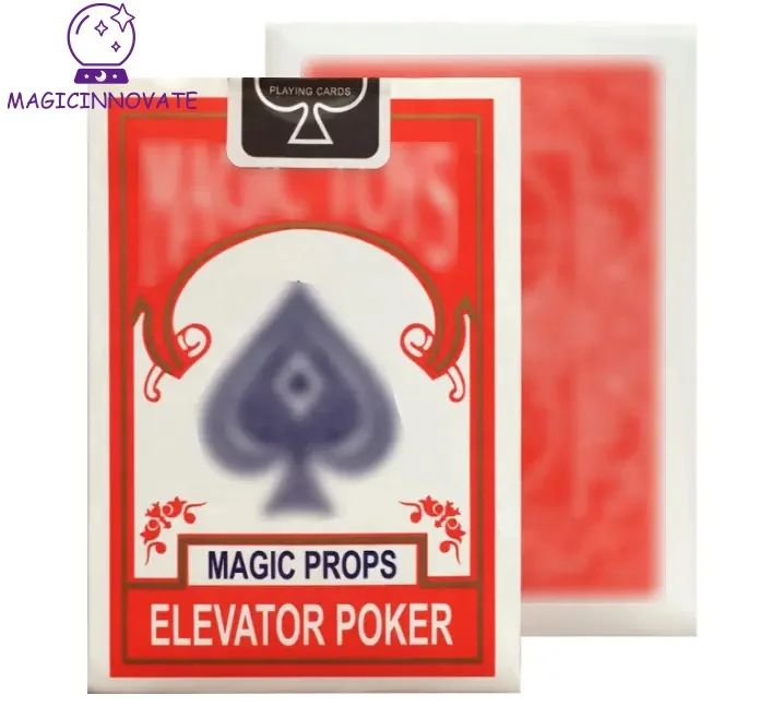 Magic Electric Poker Magician Tools Easy Funny Interesting Amazing Super Waterfall Card Props Automatic Poker Magic Tricks Poker